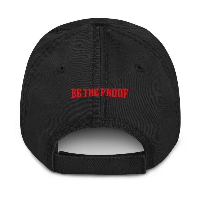 Distressed Dad Hat Boxing Silhouette - Image 2