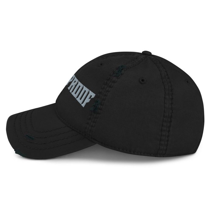 Distressed Dad Hat Light Blue "Be The Proof" - Image 4