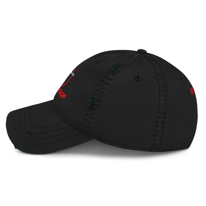 Distressed Dad Hat Boxing Silhouette - Image 4