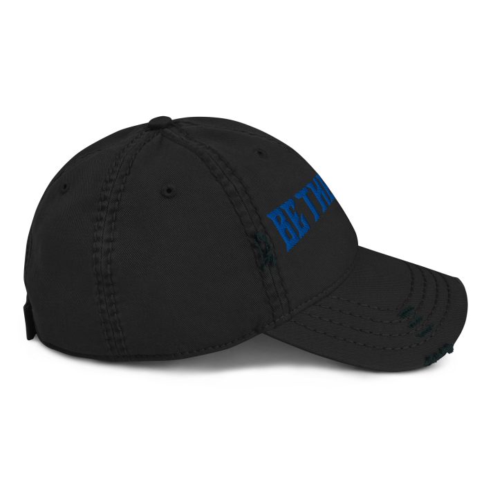 Distressed Dad Hat Royal Blue "Be The Proof" - Image 3