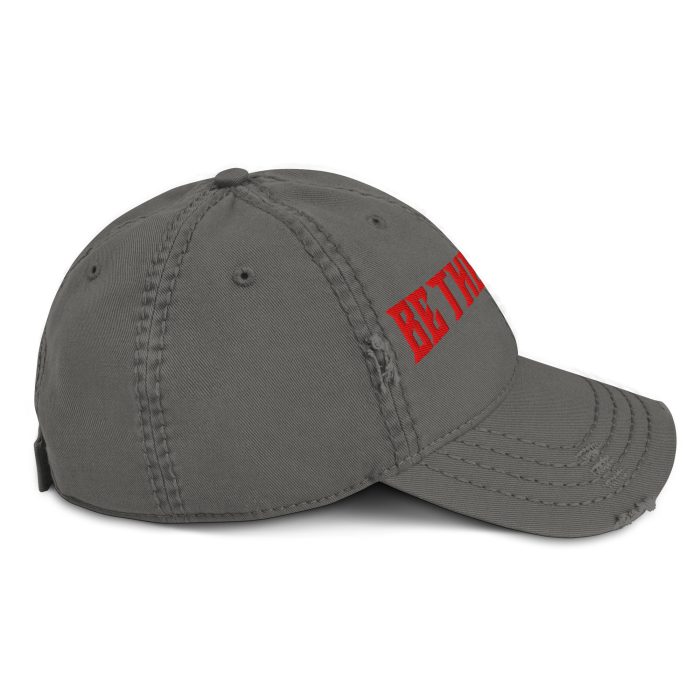 Distressed Dad Hat Red "Be The Proof" - Image 11