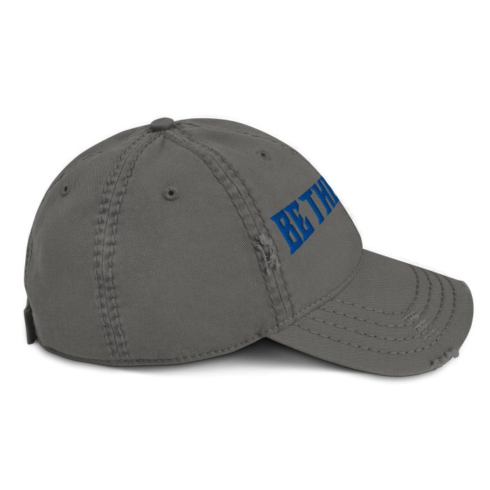 Distressed Dad Hat Royal Blue "Be The Proof" - Image 7