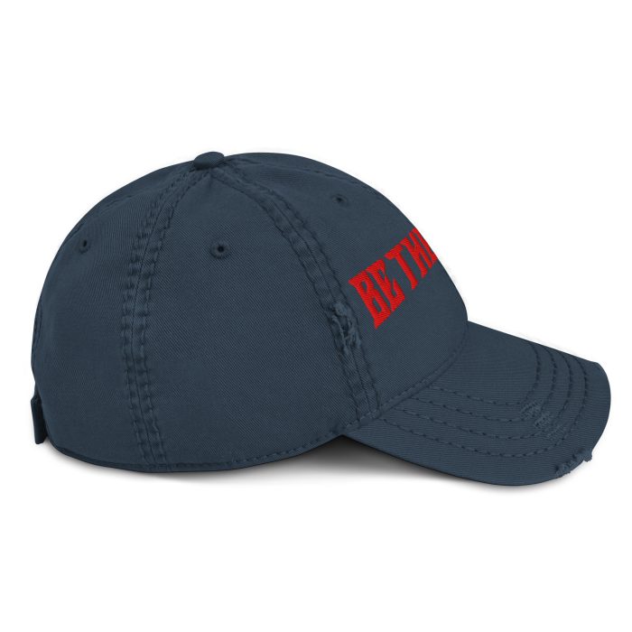 Distressed Dad Hat Red "Be The Proof" - Image 7